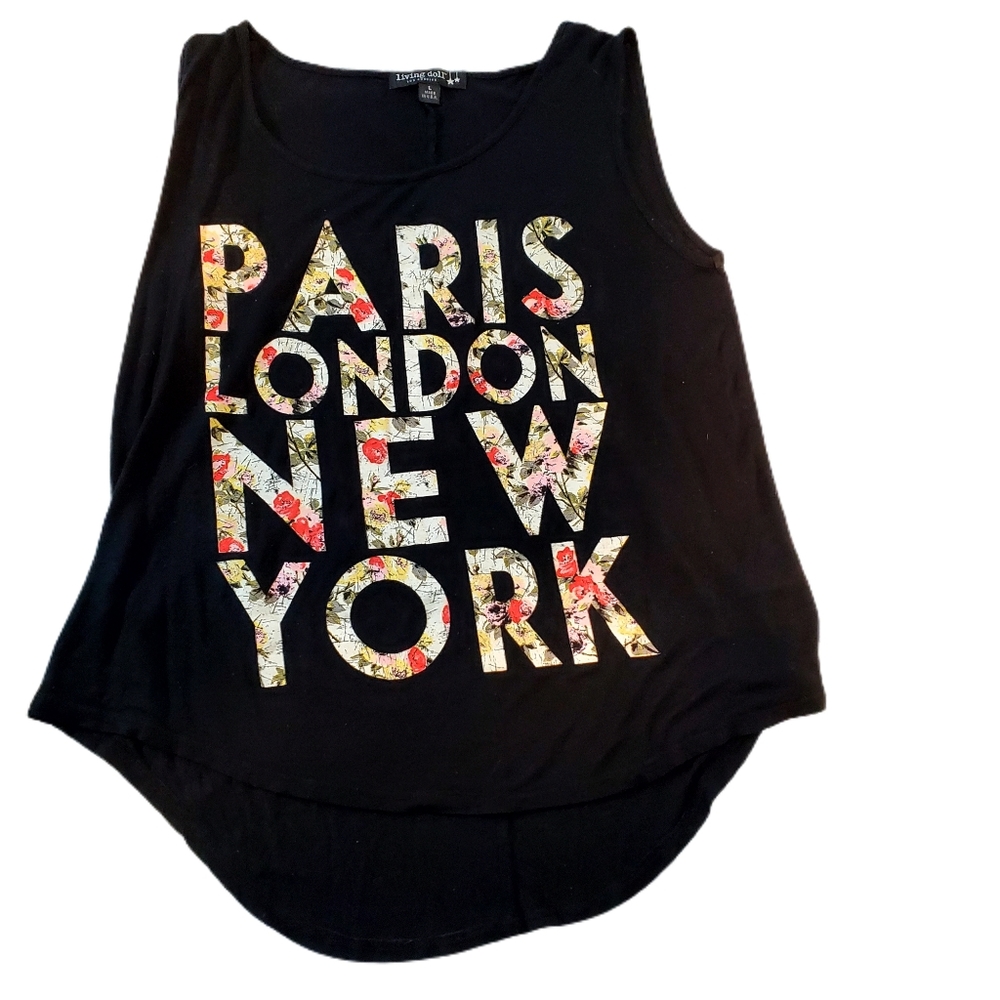 Living Doll Los Angeles Tank Top Large